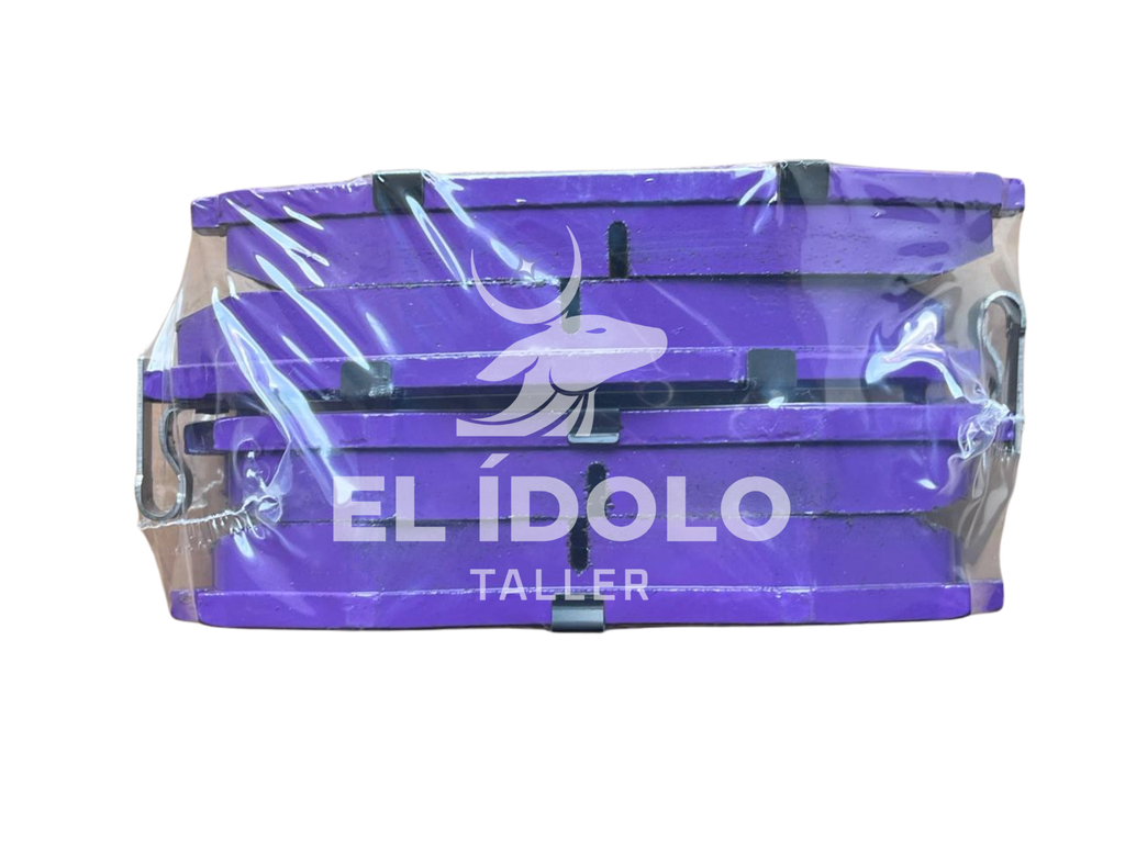 PASTILLA FRENO POSTERIOR KC G2.0 ( SSANGYONG ) HAGEN  - JGO 4 UND