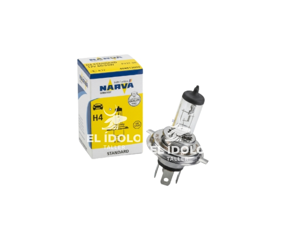 H4 ESTÁNDAR 12V 60/55W - unidad