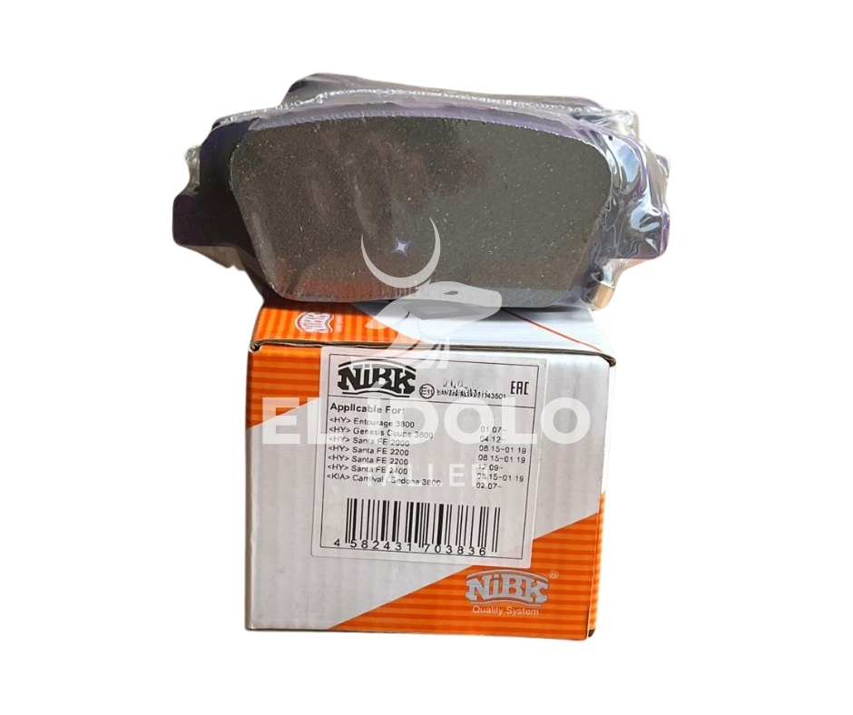 PASTILLA FRENO POSTERIOR DT22 ( GRAND MUSSO / ALL NEW MUSSO ) DTR ( ACTYON SPORT 2 / RODIUS ) SSANGYONG - JGO 4 UND