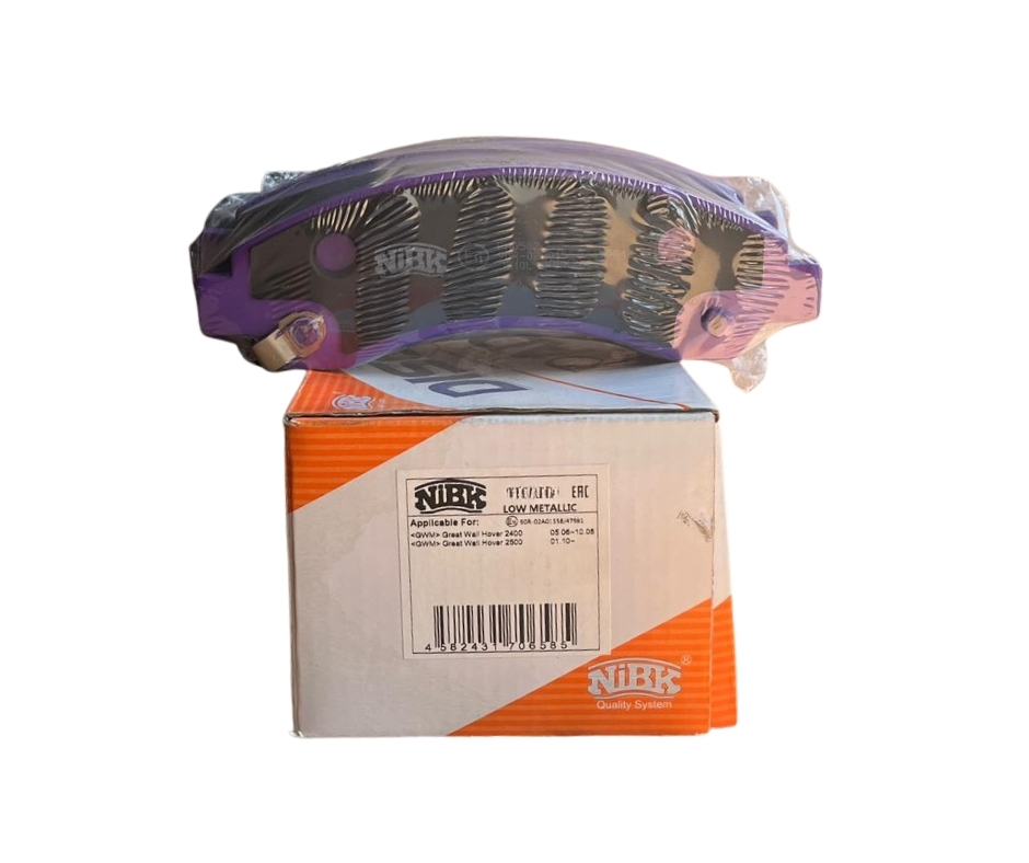 PASTILLAS FRENOS DELANTERO GREAT WALL H3 / GREAT WALL H5 / HOOVER / WINGLE  - JGO 4 UND