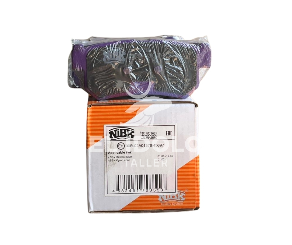 PASTILLA FRENO POSTERIOR ACTYON / ACTYON SPORT / ACTYON SPORT 2 / KYRON / REXTON 2 / REXTON W / MUSSO D29 SSANGYONG - JGO 4 UND