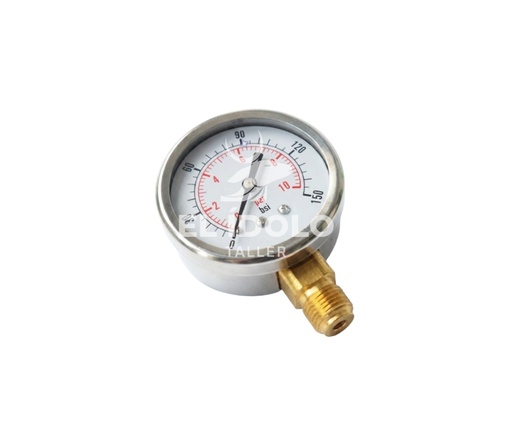 [01500P] MANOMETRO DE 2.5 PULG 0-1500 PSI - UNIDAD