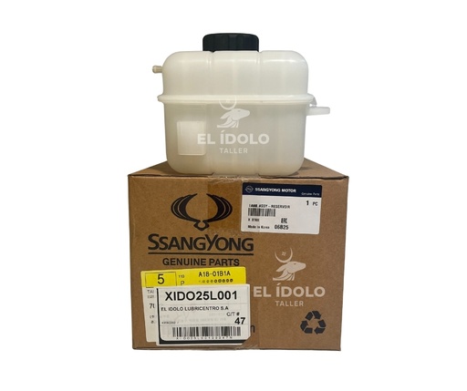 [2161035003] DEPOSITO REFRIGERANTE TIVOLI G16 SSANGYONG (RESERVORIO) - UNIDAD